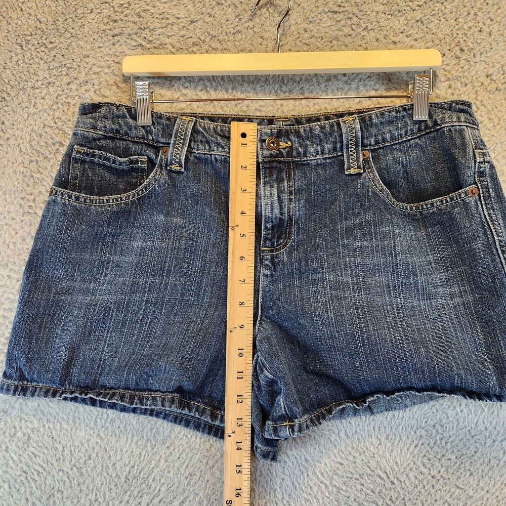 Tommy Hilfiger Blue Denim Jean Shorts - Picture 2 of 13